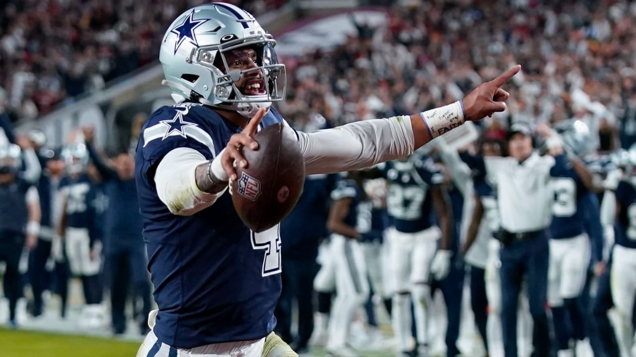 Dak Prescott Sets off Slime Cannons After Rush TD