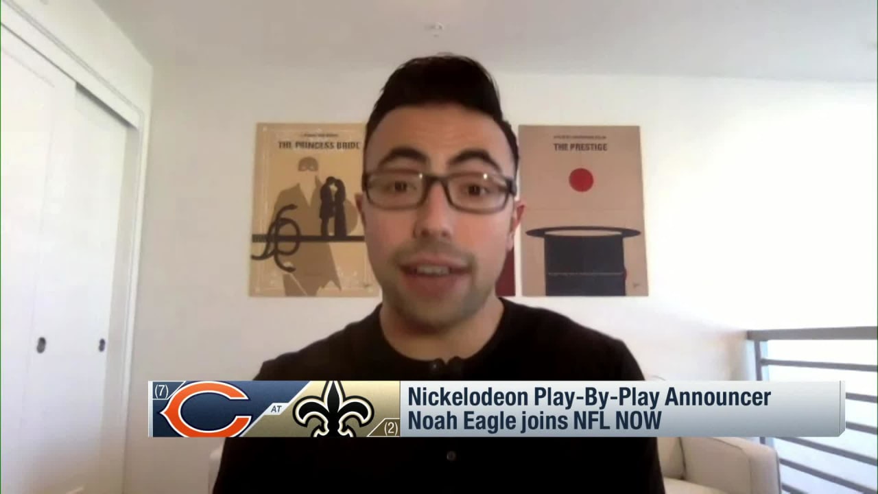 Noah Eagle details Nickelodeon's broadcast of Chicago BearsNew Orleans
