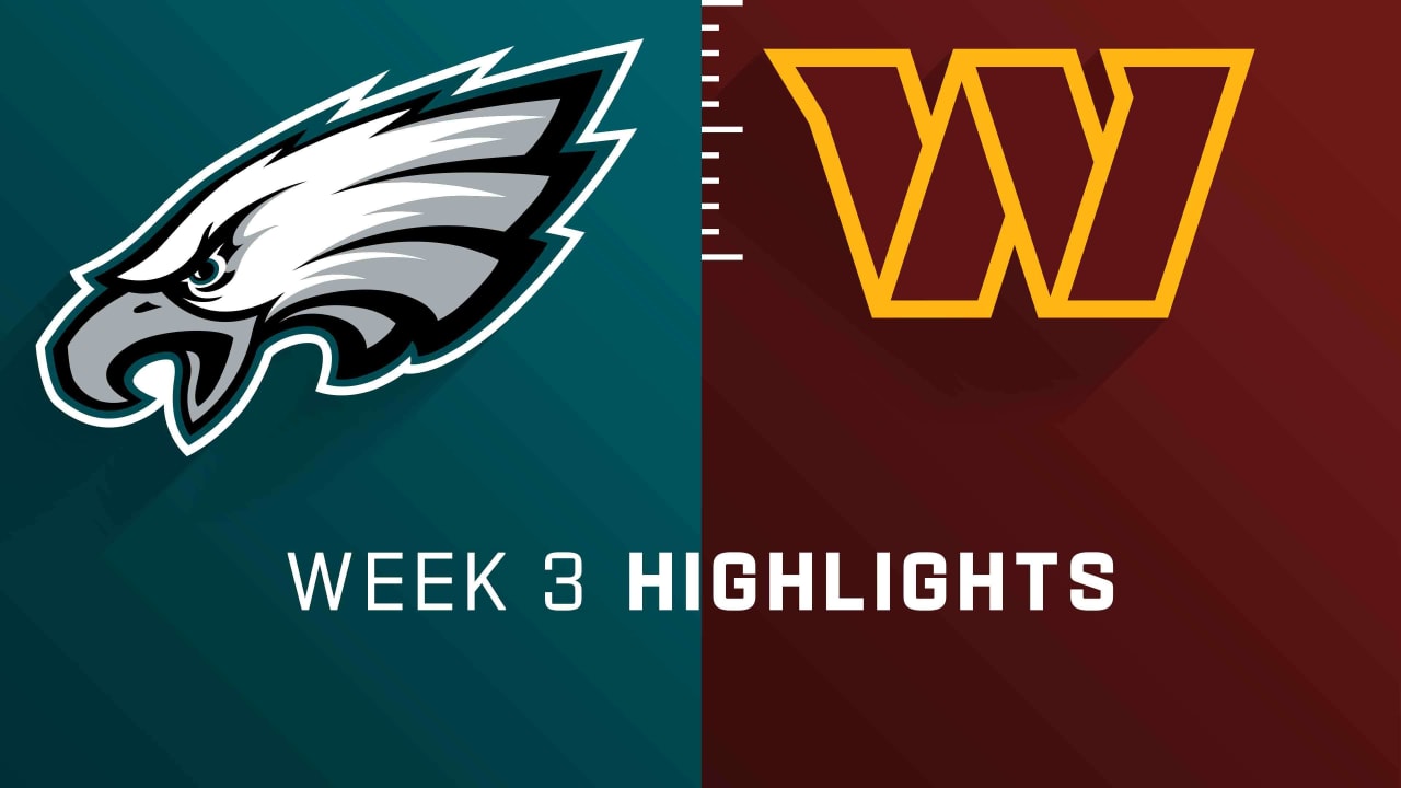 Philadelphia Eagles vs. Washington Commanders highlights