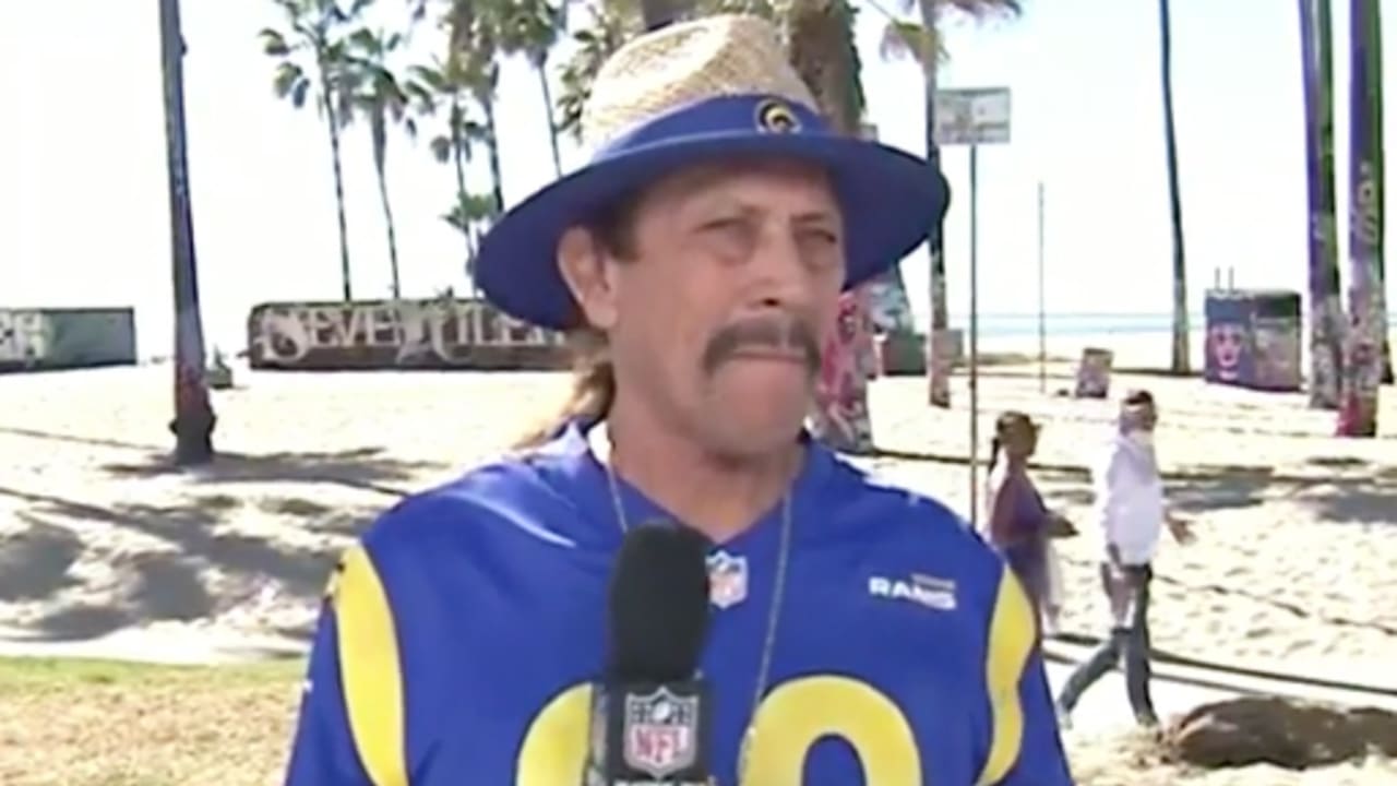 Los Angeles Rams fan and actor Danny Trejo makes Super Bowl LVI prediction