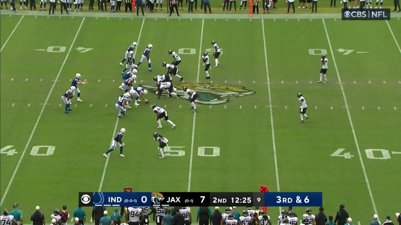 Jacksonville Jaguars linebacker Josh Allen's power is 100 as he dumps ...