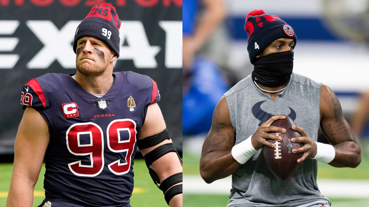 Cardinals' J.J. Watt wants Texans' Deshaun Watson 'to be happy'