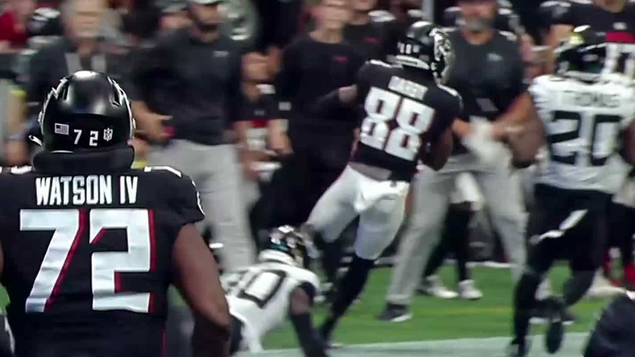 Frank Darby gets mic'd up for preseason game against the Jets, Atlanta  Falcons