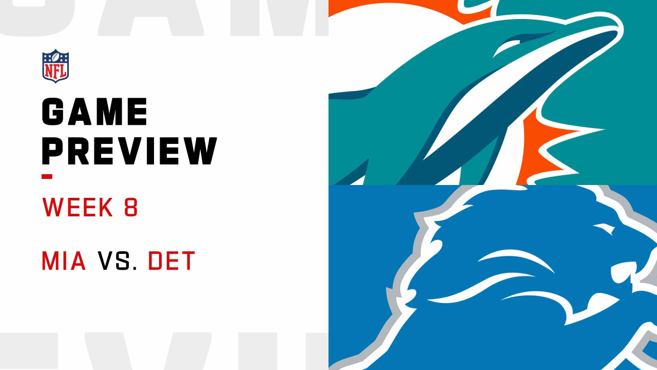 Detroit Lions vs. Miami Dolphins: Fantasy guide and key matchups for Week 8  