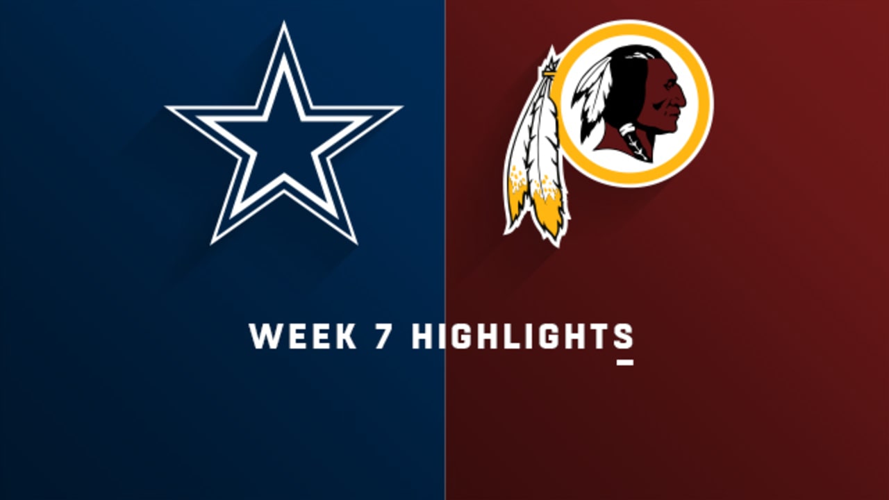 Cowboys vs. Redskins highlights Week 7