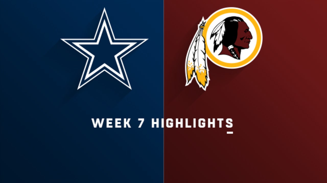 Cowboys vs. Redskins highlights