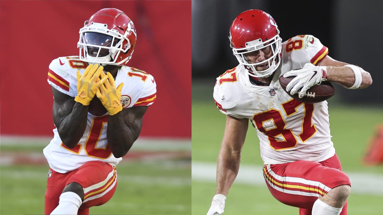 Can Kansas City Chiefs Tyreek Hill, Travis Kelce finish season as top