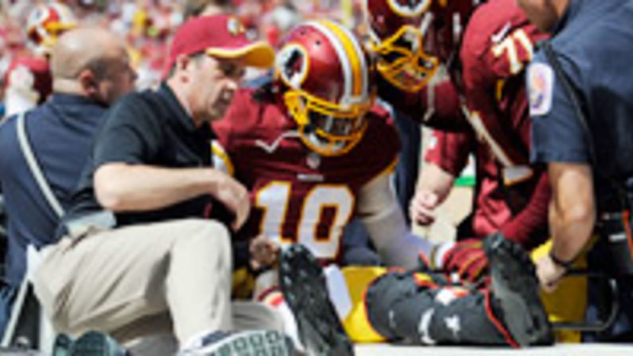 Robert Griffin III Injury: Washington Redskins quarterback carted