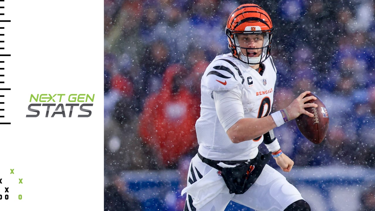 Next Gen Stats Joe Burrow