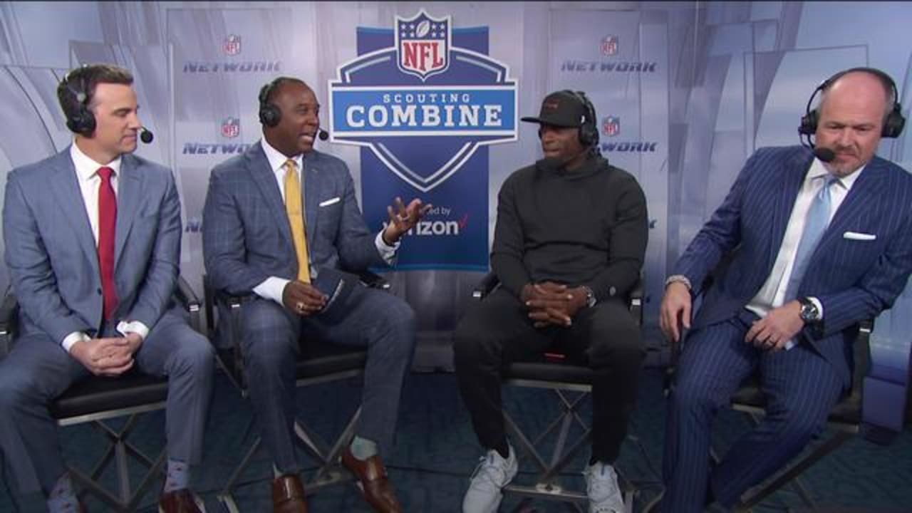 Simulcam: Rich Eisen vs. Jerry Rice in 2020 40-yard dash