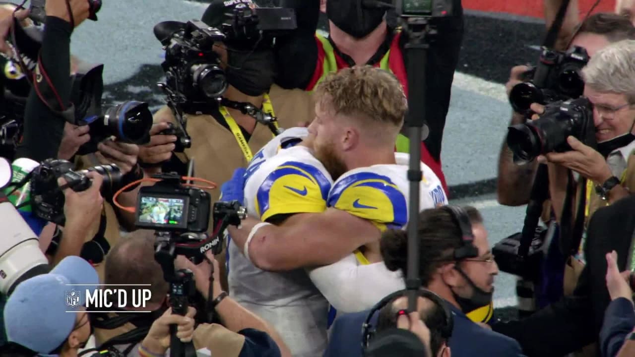 Matthew Stafford was mic'd up for Rams' Super Bowl LVI win