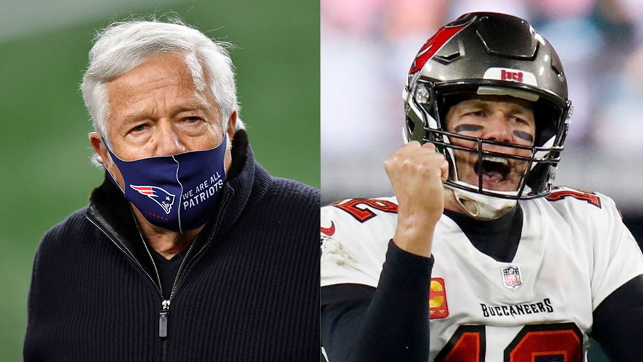 Patriots owner Robert Kraft 'rooting for Tom Brady' to win another