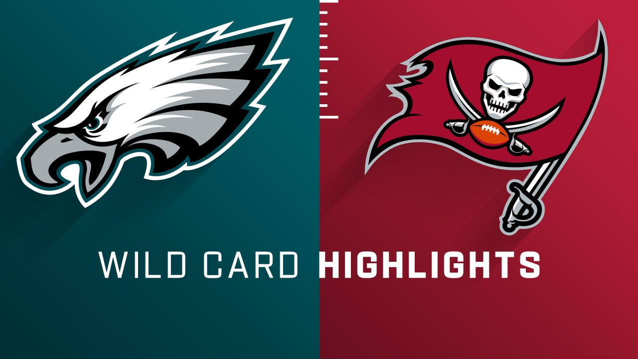 Philadelphia Eagles vs. Tampa Bay Buccaneers highlights Super Wild