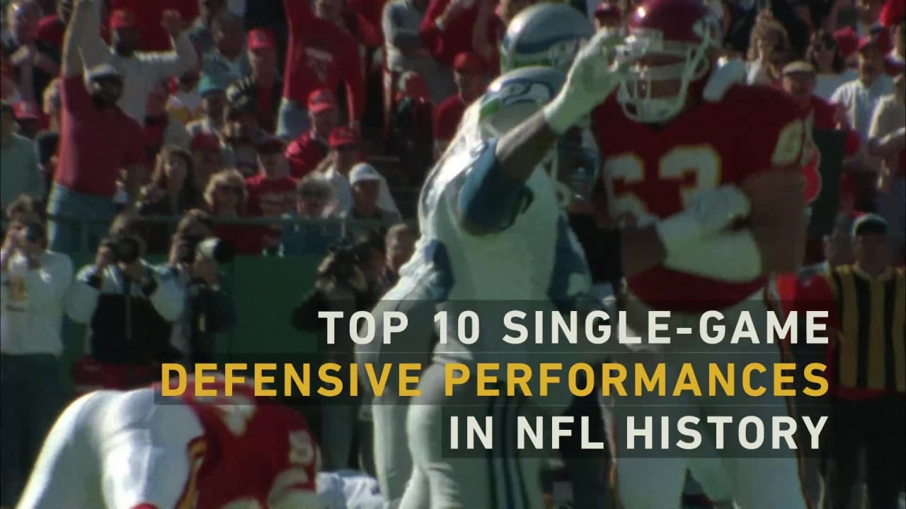 Top 10 greatest defensive performances in NFL history