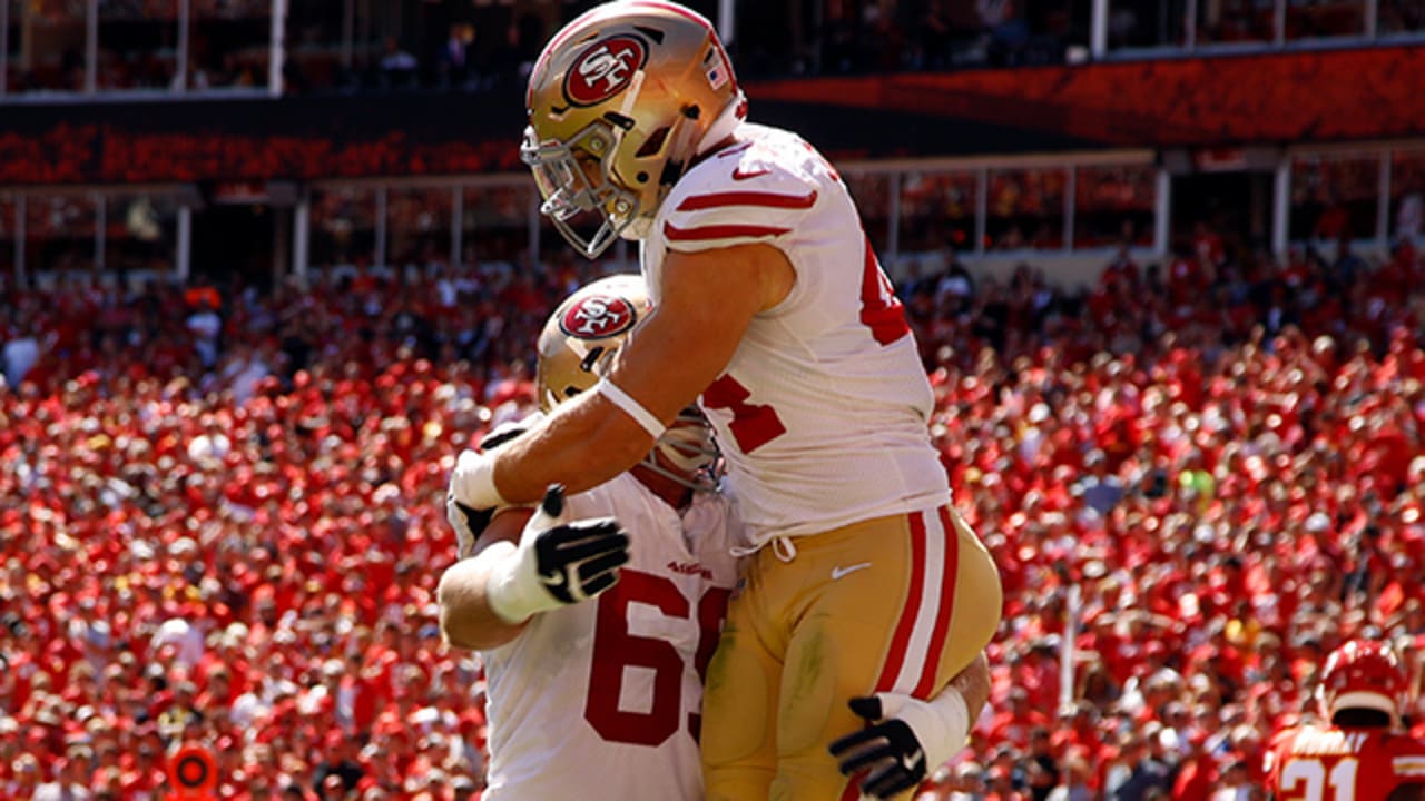 Cloverleaf's Kyle Juszczyk catches touchdown pass in Super Bowl