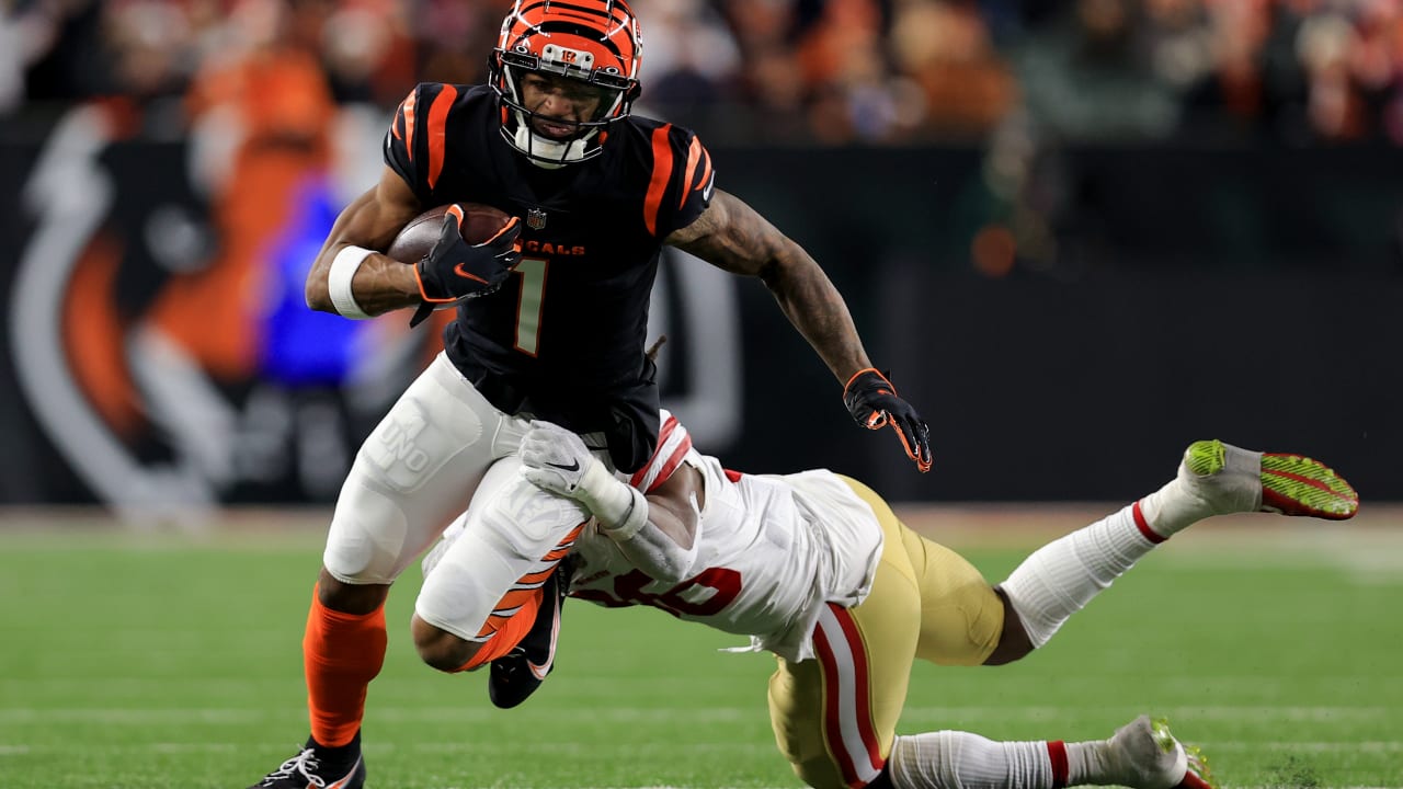 Every Cincinnati Bengals wide receiver Ja'Marr Chase catch in 2-TD game