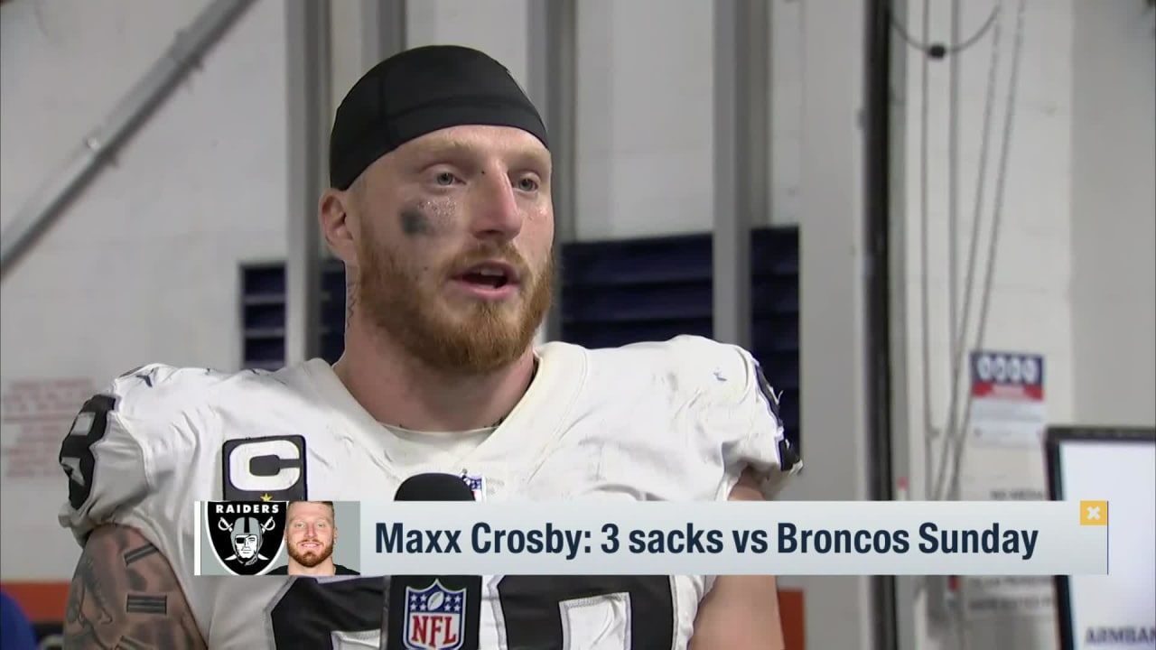 Las Vegas Raiderd Defensive End Maxx Crosby: Resiliency Is Key To ...