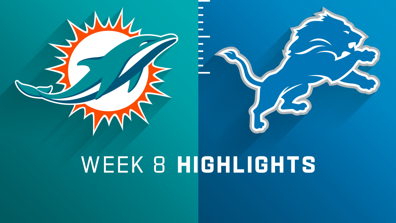 Lions vs. Dolphins Week 8 TV map: Few nationally will see Detroit - Pride  Of Detroit