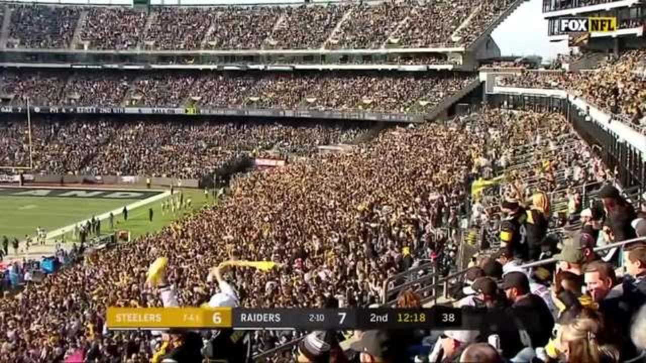 Steelers fans take to the streets after close win