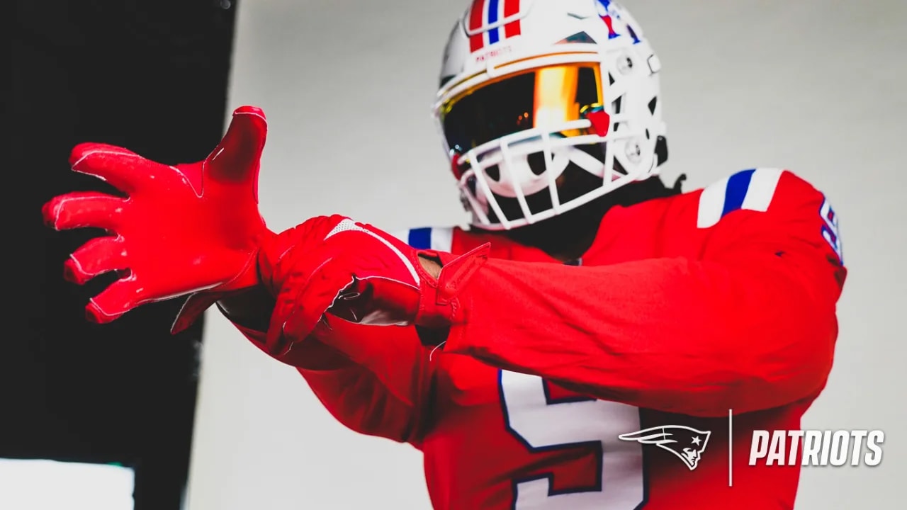 Photos: Patriots reveal red throwback alternate uniforms for 2022