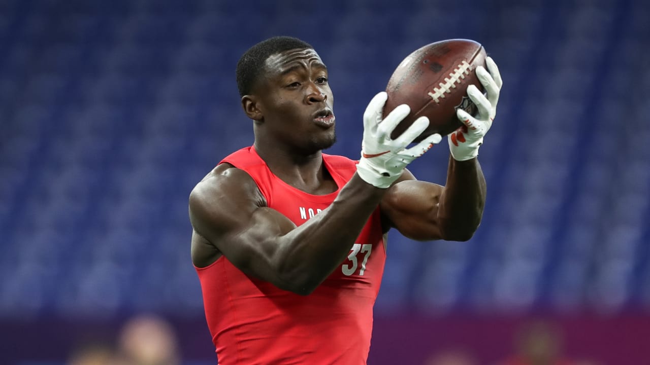 Wide receiver Joseph Ngata's 2023 NFL Scouting Combine workout
