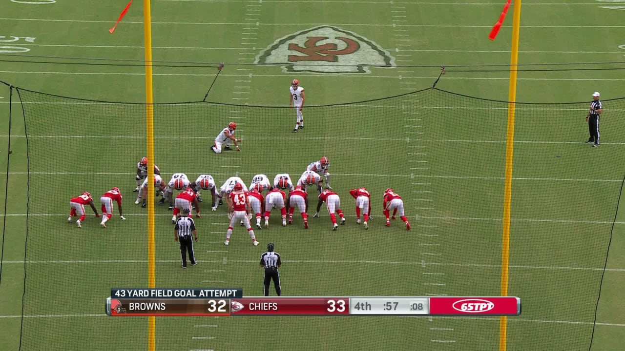 Cleveland Browns kicker Cade York misses goahead FG try in final