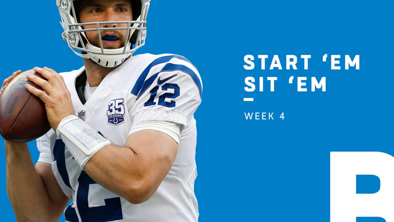 Start 'Em, Sit 'Em Week 4 Quarterbacks