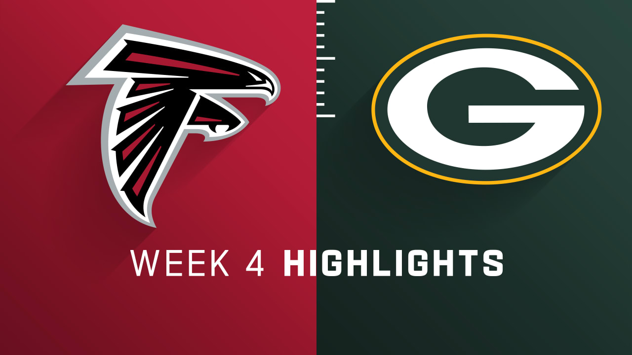 Atlanta Falcons vs. Green Bay Packers highlights Week 4