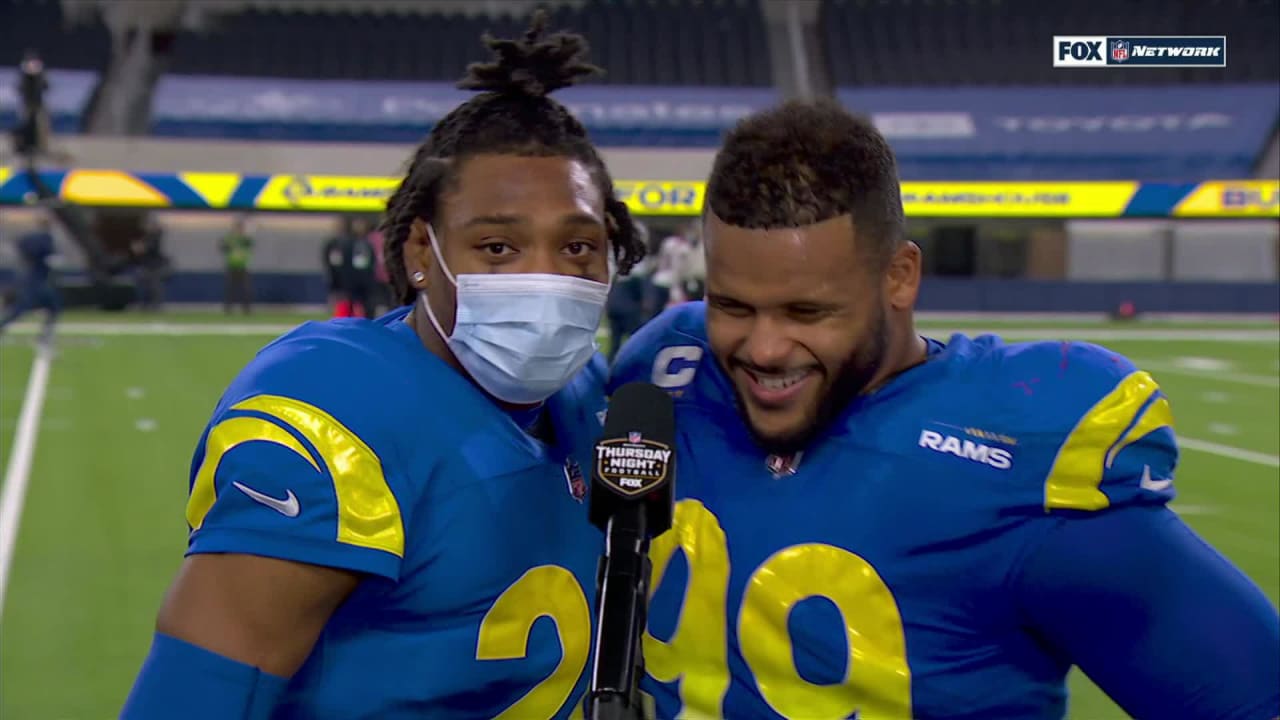 'Defensive Player of the Year!' Los Angeles Rams cornerback Jalen ...