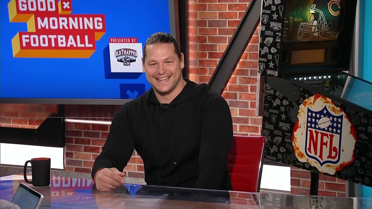 Former NFL DT Markus Kuhn wakes up with 'GMFB' and reacts to two NFL games  in Frankfurt