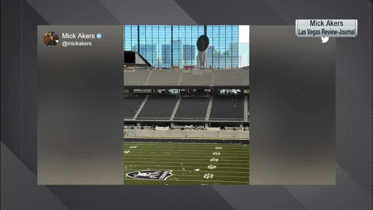 Mark Davis welcomes Raiders to newly finished Allegiant Stadium - ESPN