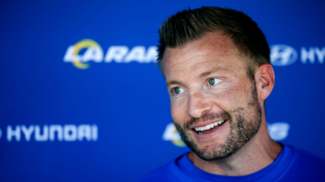Sean McVay on Aaron Donald&rsquo;s new contract: &lsquo;It&rsquo;s a big deal and he&rsquo;s