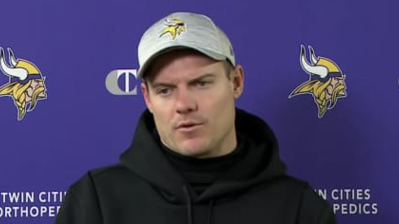 Minnesota Vikings head coach Kevin O'Connell 'Very disappointed in our