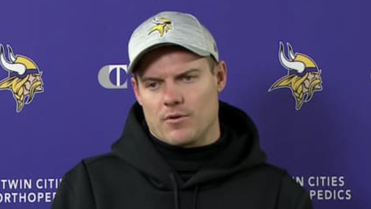 Minnesota Vikings Head Coach Kevin O'Connell: 'Very Disappointed In Our ...