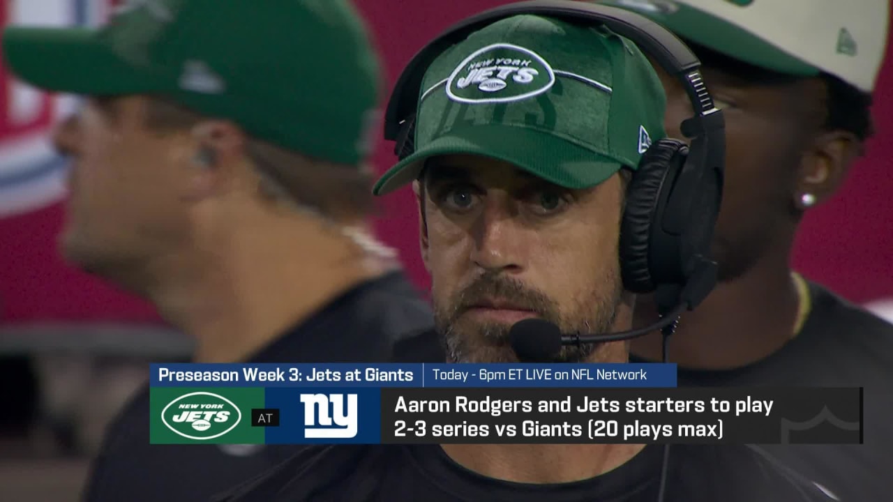 NFL Network Insider Mike Garafolo on New York Jets quarterback Aaron  Rodgers playing vs. New York Giants: We will see 'a good bit of him' with  starters