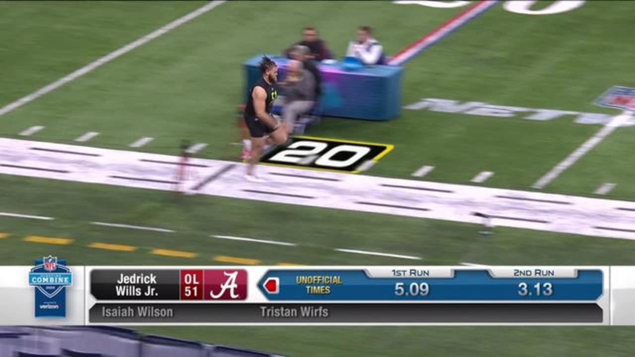 Alabama Crimson Tide OL Jedrick Wills Jr. looking to 'put on a show' at the  NFL Combine