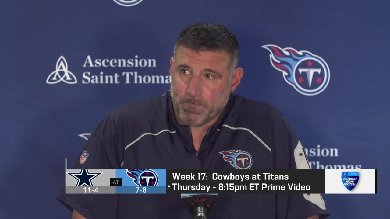 Tennessee Titans' Mike Vrabel reflects on pre-draft talk with Colts QB