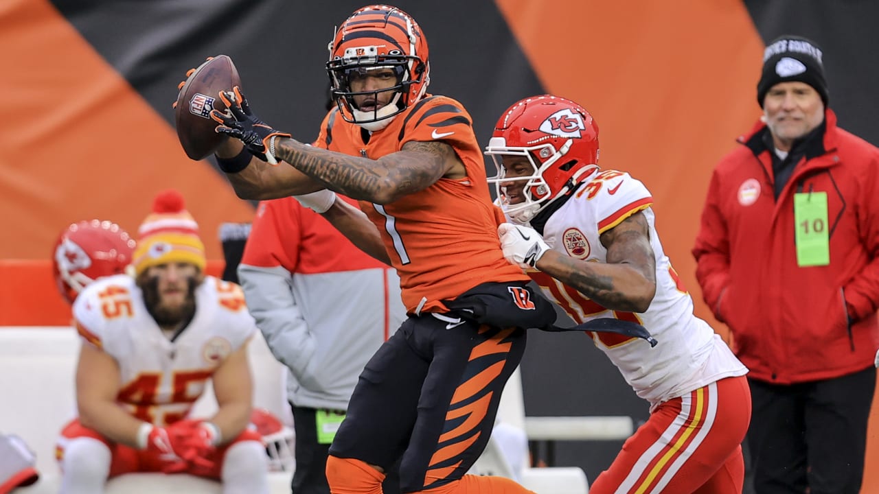 Ja'Marr Chase, Joe Burrow snap multiple records as Bengals edge Chiefs