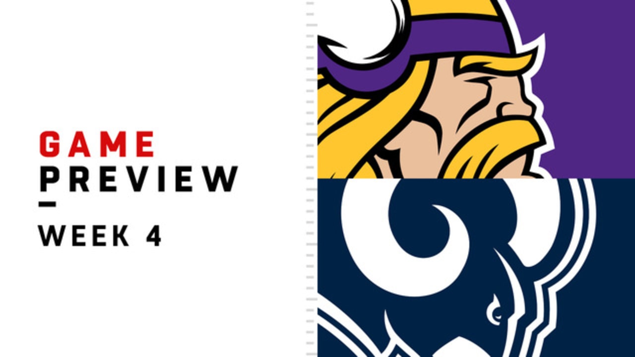 Vikings Vs. Rams Week 4 Preview | NFL Playbook