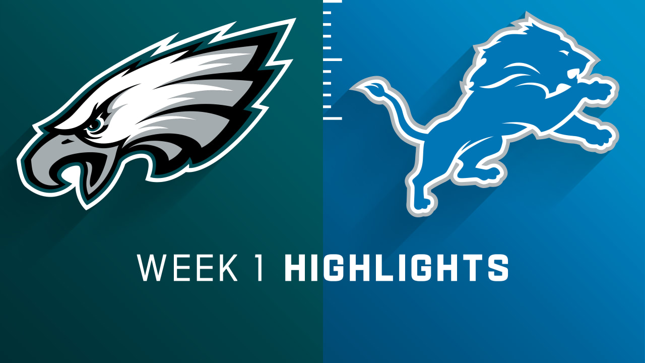 Philadelphia Eagles vs. Detroit Lions highlights