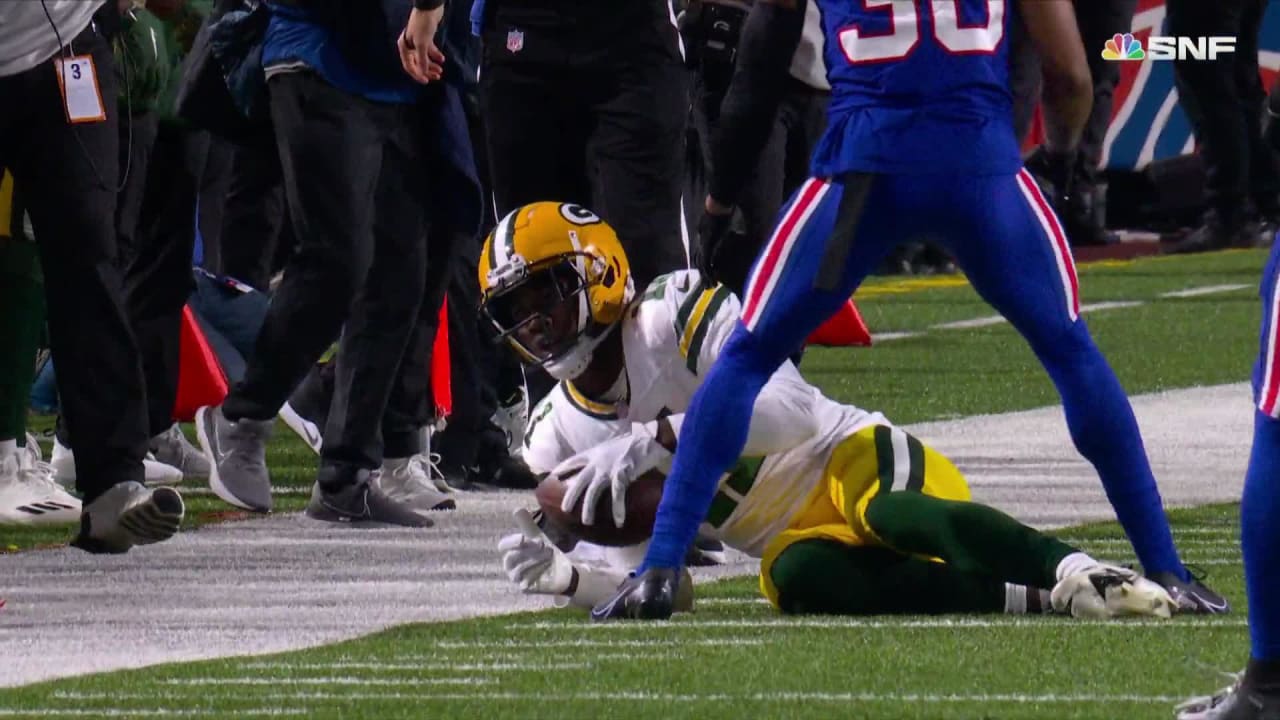 Green Bay Packers wide receiver Sammy Watkins' first catch back in ...