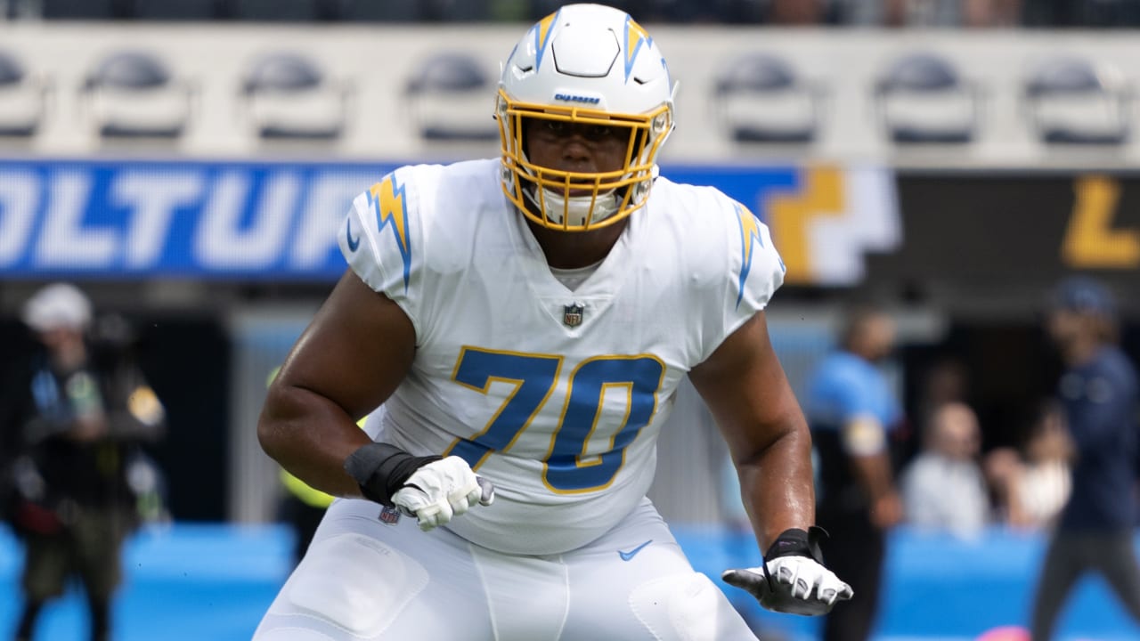 Los Angeles Chargers offensive tackle Rashawn Slater is the OROY through  Week 4