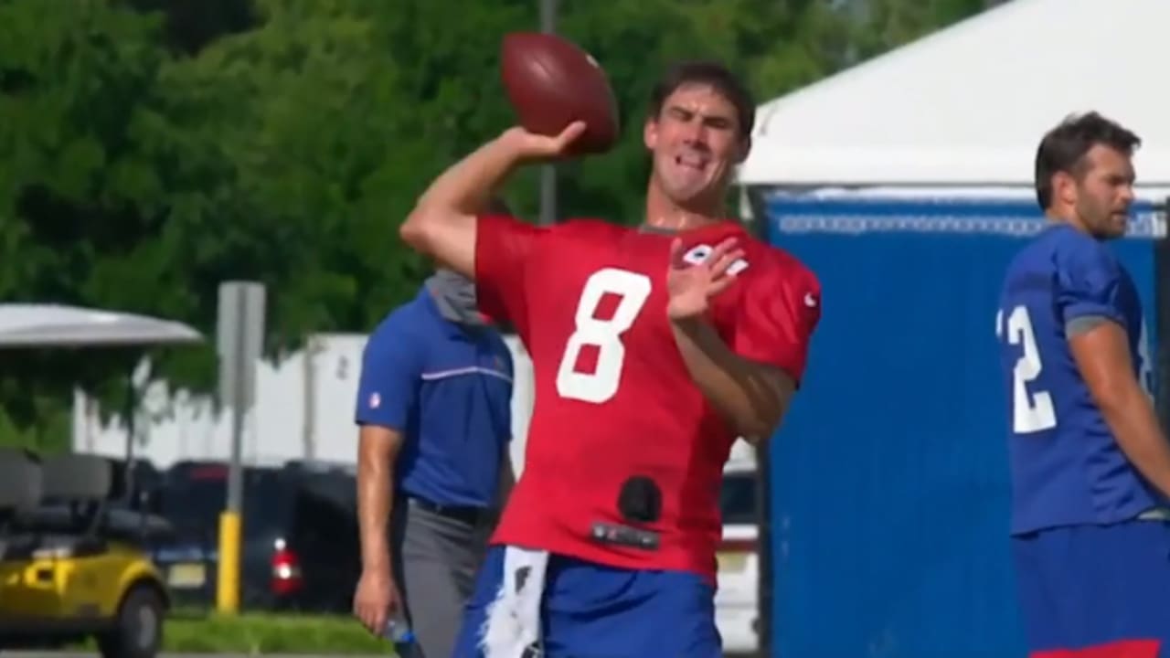 New York Giants quarterback Daniel Jones lives up to his nickname in