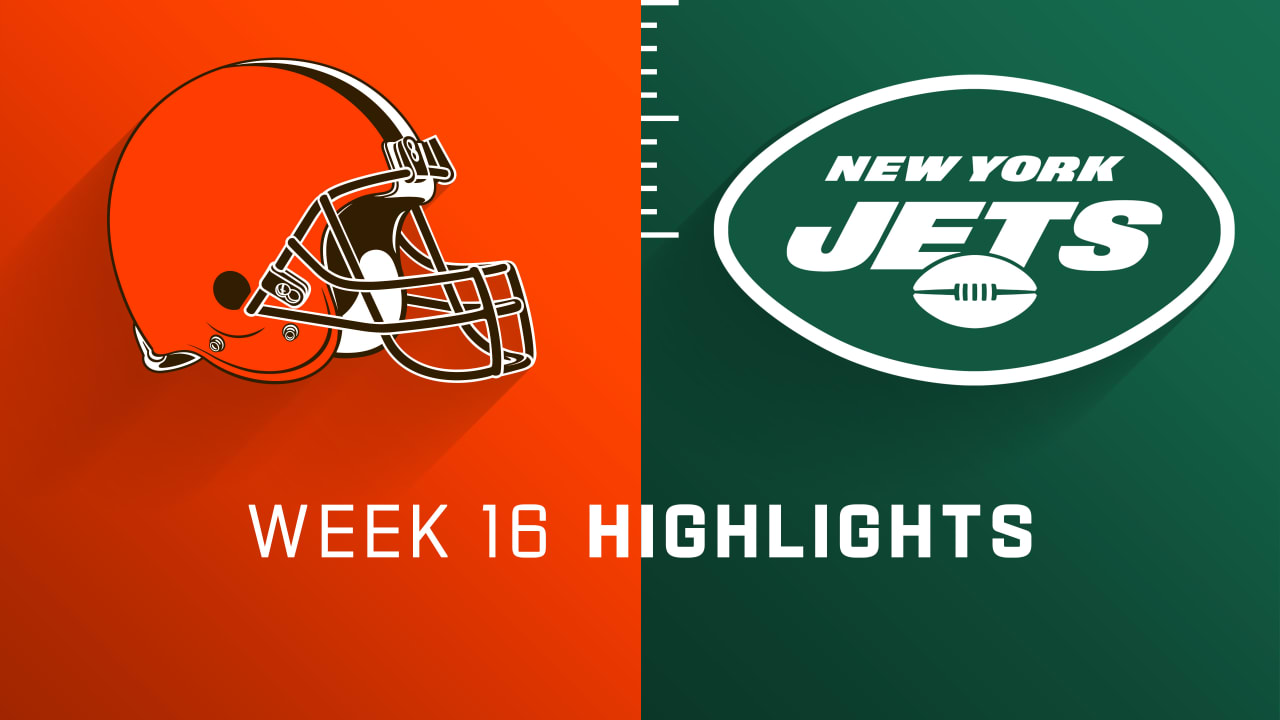 Cleveland Browns vs. New York Jets highlights Week 16