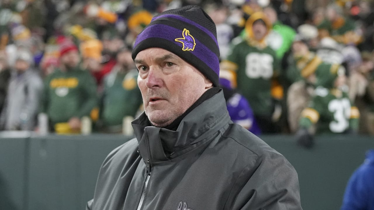 Vikings Head Coach Mike Zimmer Out Against Cowboys on TNF