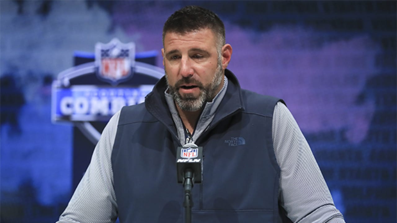 Mike Vrabel We will look at RB options in draft