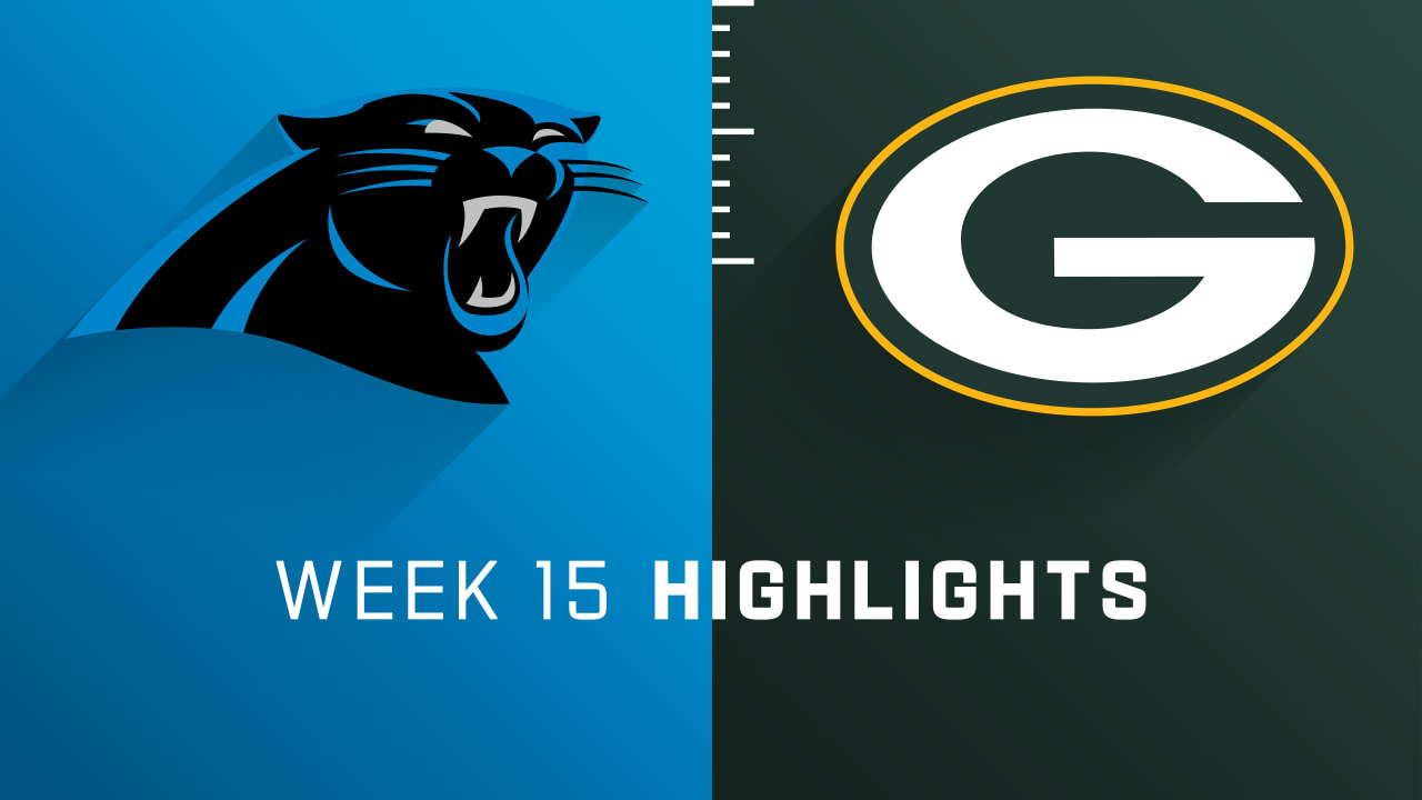 Carolina Panthers vs. Green Bay Packers highlights Week 15