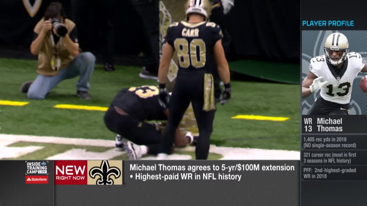 Fantasy Football: Michael Thomas Can Be Even Better in 2018