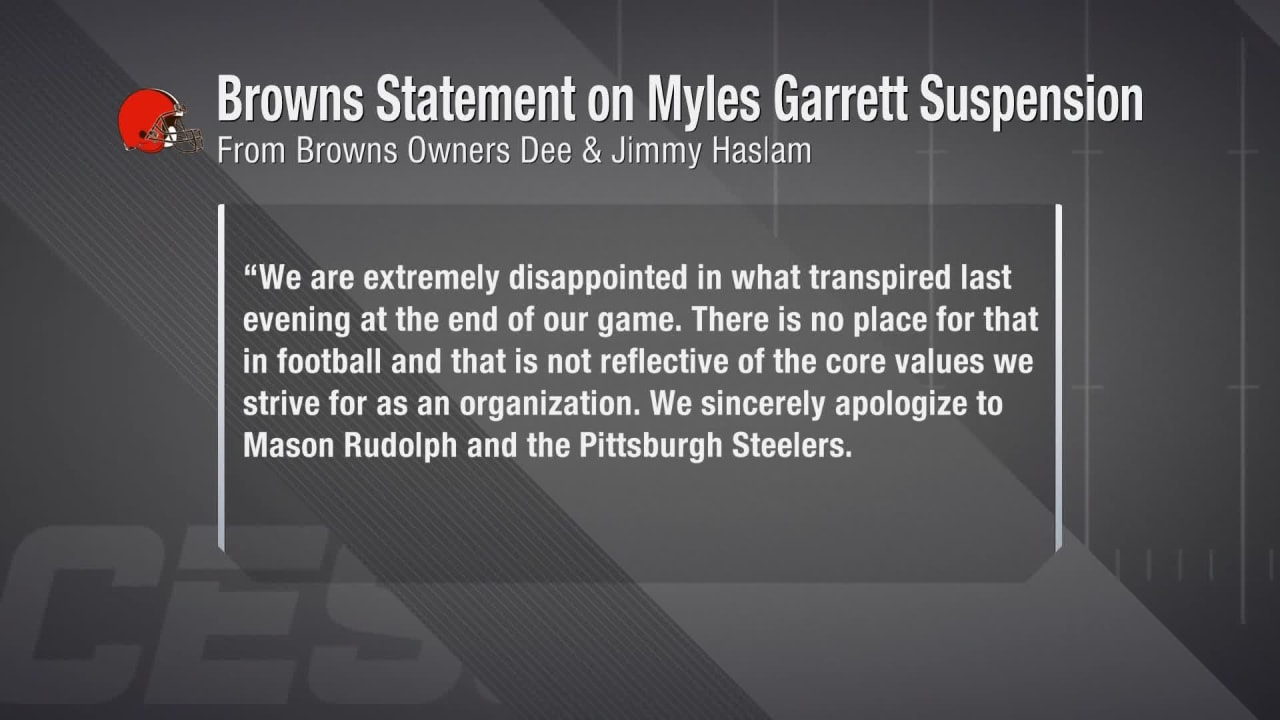 cleveland browns statement