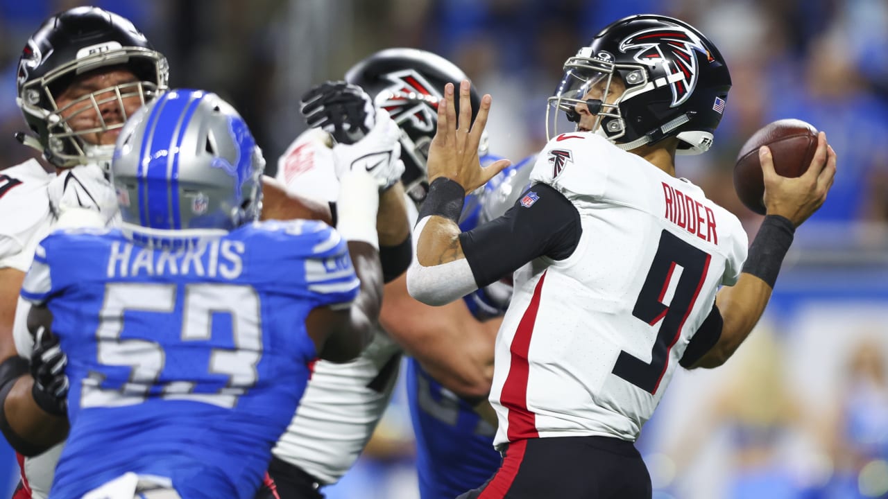 WATCH: Falcons QB Desmond Ridder finds Drake London for TD